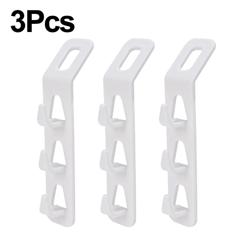 3/1Pcs Multi-Layer Hanger Connector Hooks Bedroom Closet Space-saving Organizer Holder Wardrobe Clothes Hanger Home Storage Rack