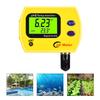 2 In 1 Portable High Precision Temperature PH Tester Meter Water Quality Analyzer Monitor220V EU Plug
