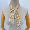2023 New Design Tarot Scarf Women Luxury Brand Scarf Bag Hair Skinny Silk Scarves Fashion Foulard Neckerchief Headband For Lady
