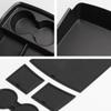 For Kia For EV9 2026 Center Console Bottom Storage Organizer Tray Designed to Optimize Space for Everyday Car Use