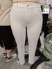Women's High Stretch Black and White Skinny Denim Jeans - Plus Size