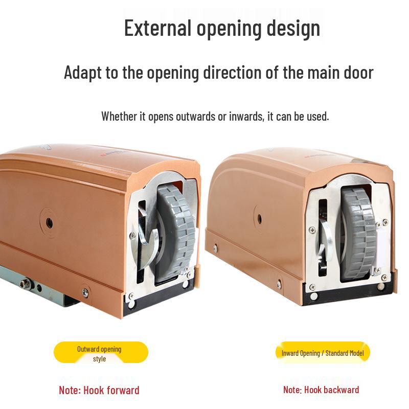 Automatic Double Swing Door Opener with Remote Control and Smart App Integration for Villas