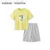 Balabala Boys' Short-sleeved T-shirt & Pants Set