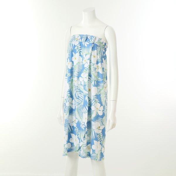 VenuS Women S Golf Gown Hawaiian Print polySpan [vgnS104l]