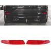 KIMISS Left & Right Rear Bumper Reflector, Car Red Bumper Reflector 63217158949 63217158950 Fit for E70 X5 2007-2013