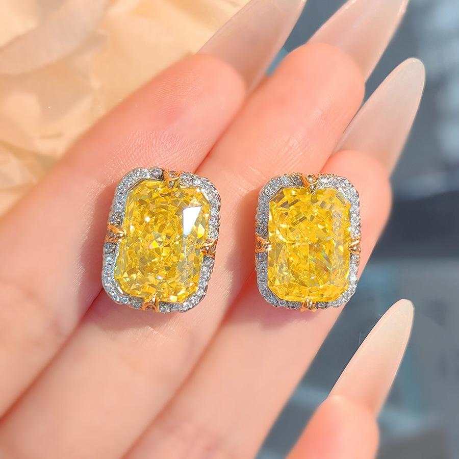 Seiko Übertriebene Farbe Schatz Roter Korund Anhänger Halskette Mode Leichter Luxus Ohrstecker Taubenblut Rot Hochkohlenstoff Diamant Ring Set Damen