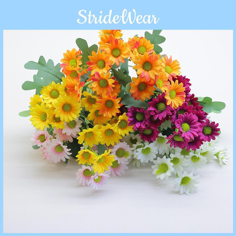 Daisy Flower Artificial Bundle Wedding Celebrations Photography Home Styling