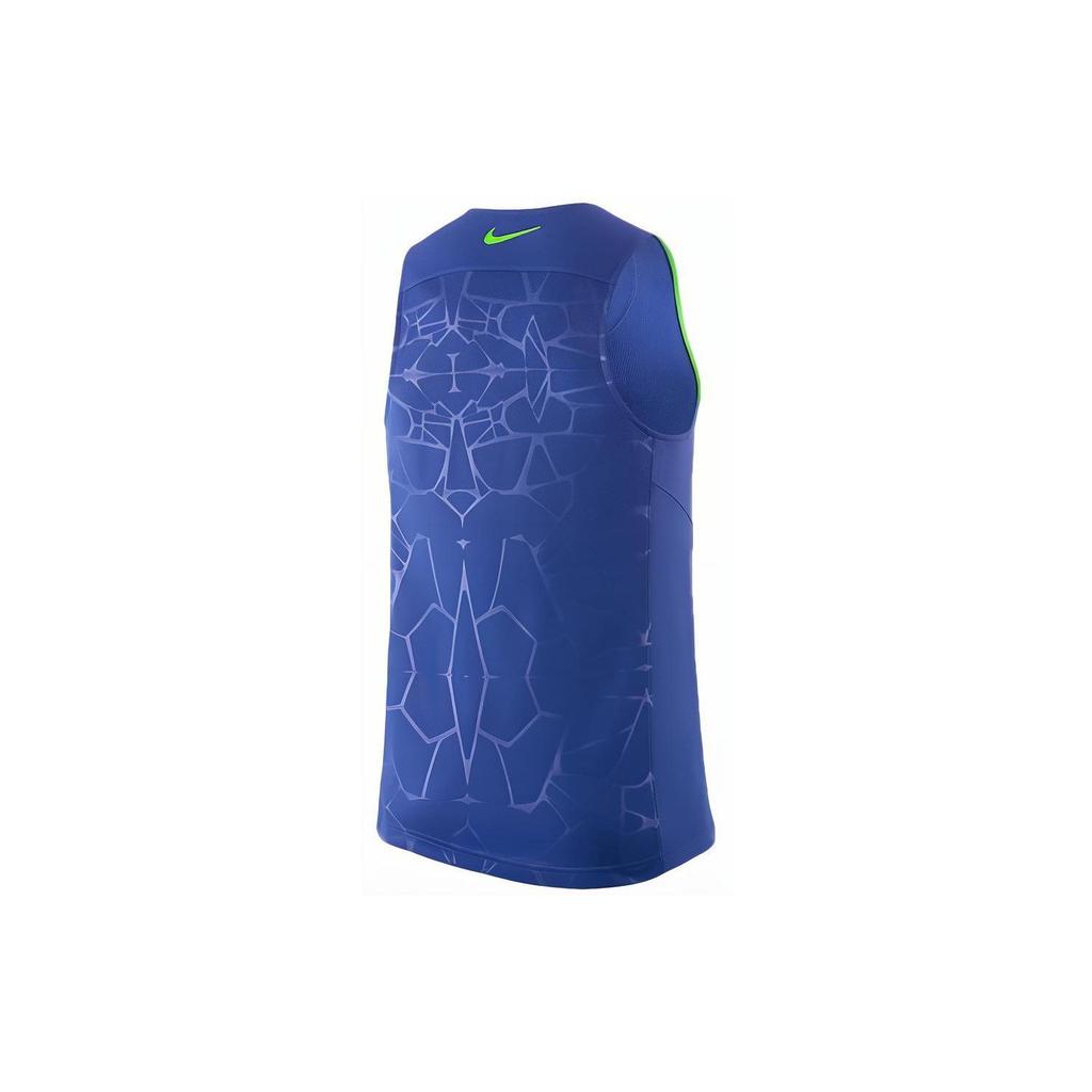 Nike Sleeveless Casual Basketball Vest Men Tops Blue 646113-480