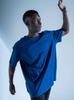 Jigga Wear Basic Men's Dark Blue Oversized Short Sleeve T-Shirt S