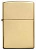 ZIPPO plain Armor brass polished genuine imported lighter, design, 169, finish, product.