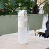1pc BPA-Free Plastic Water Bottle with Lid and Strap-Ideal for Hiking, Fitness, and Casual Use - Perfect Gift for Father'S Day