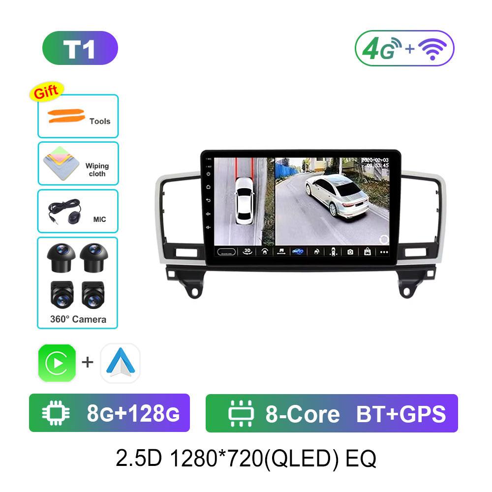 Android 14 Car Radio For Mercedes Benz M-Class M Class W166 ML 2011 - 2015 DSP Stereo HD Screen Multimedia Player Video GPS 4G