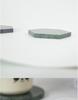 Nordic Marble Insulated Coaster – Round/Square Heat-Proof Cup Holder & Photo Prop.
