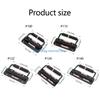 Y5GD Pack of 6 Space Saving Foldable Door Handles Strong Iron Construction Easy installs