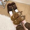 Damen Übergröße weich elastisch Winter warm kalt gefüttert Schneestiefel rutschfest abriebfest Outdoor Freizeit Sneaker Baumwollschuhe