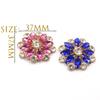 LKERAN5PCS37 * 37MM Circular Diamond Inlaid Acrylic Horse Eye  Used For Clothing Buttons, Bow Hair Accessories, Jewelry Accessor