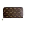 LOUIS VUITTON Monogram Zippy wallet Long Wallet purse Monogram Rose M41894 Used