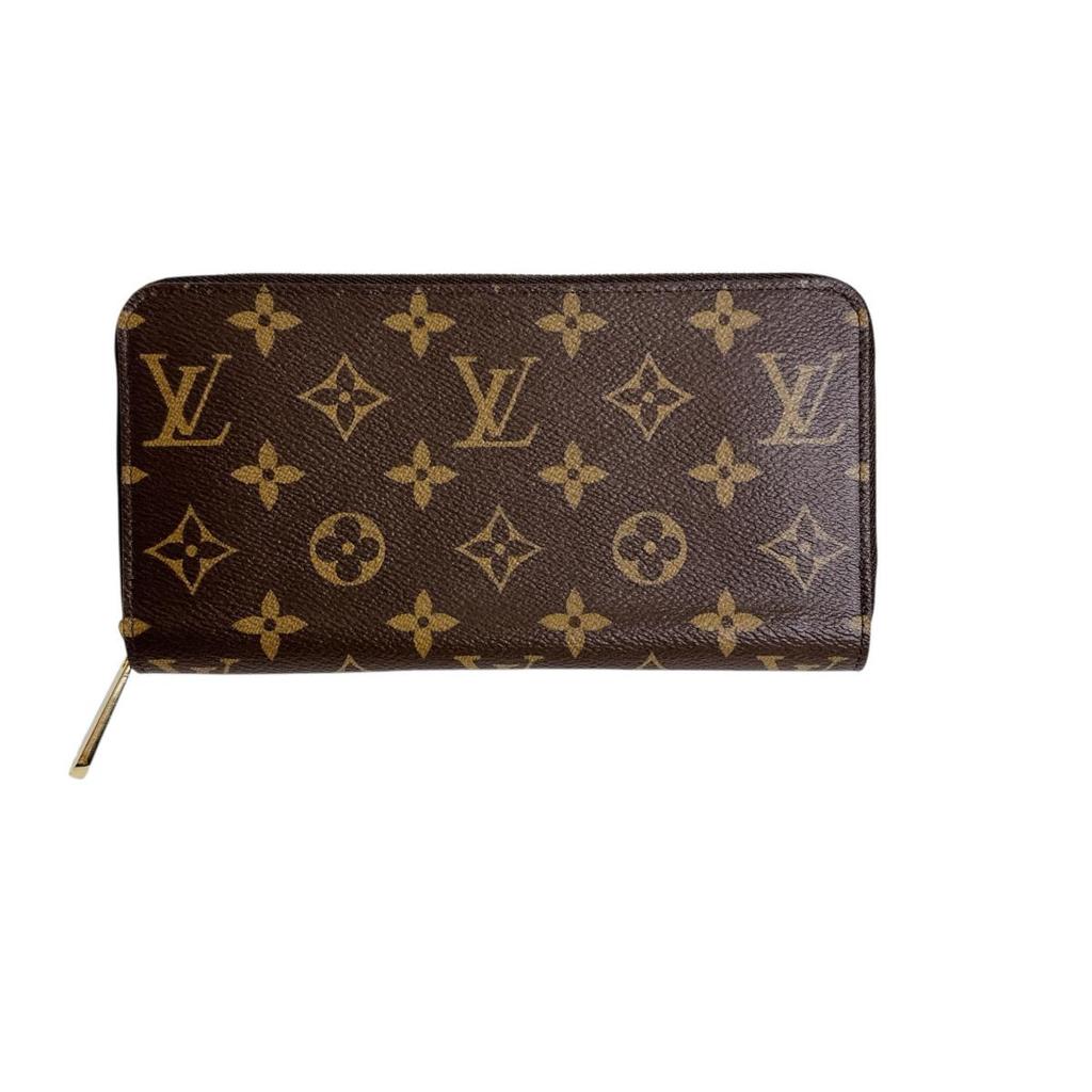 LOUIS VUITTON Monogram Zippy wallet Long Wallet purse Monogram Rose M41894 Used