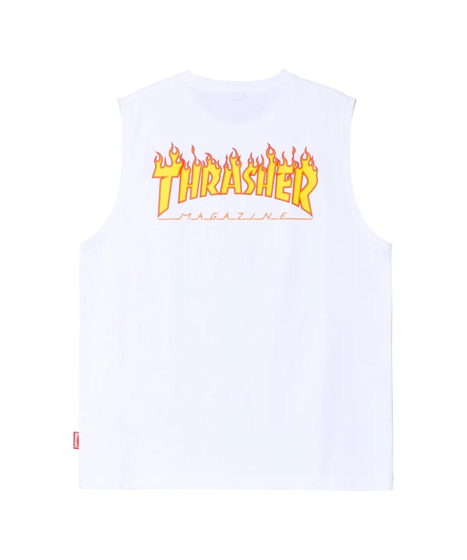 Treasure Bag Flame Sleeveless White L