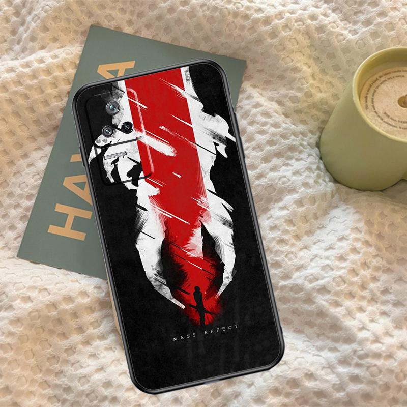 N7 Mass Effect Case For Xiaomi 13 14 15 Ultra 11T 12T 13T 14T Pro POCO X7 Pro X3 X5 F5 F6 M6 X6 Pro Cover