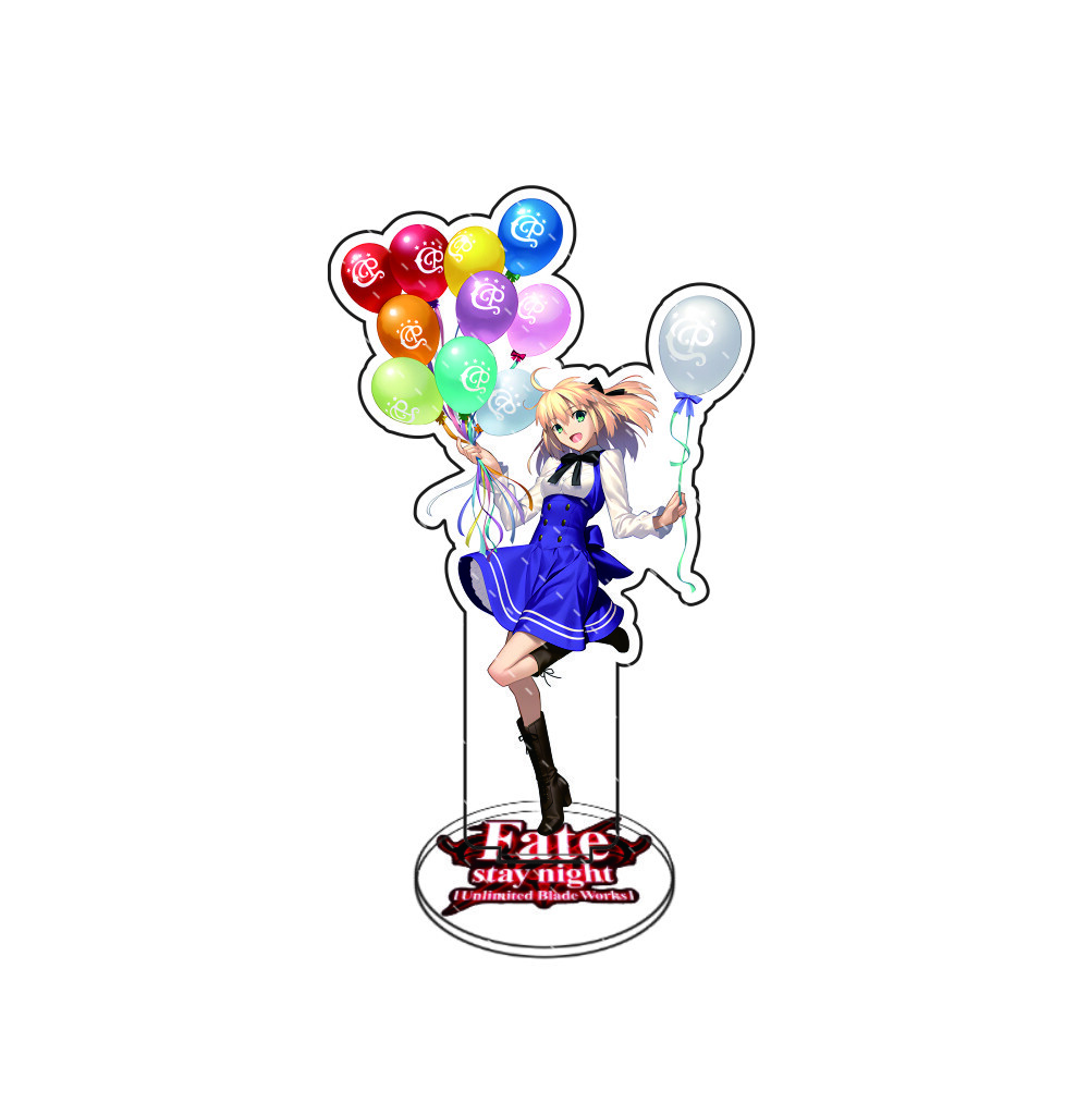 Anime Fate 15cm Acrylic Stand Model Cosplay Characters Desktop model stand Ornament Goods Collection Gifts