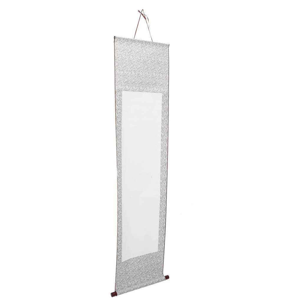Blank Scroll Portable Rice Calligraphy Hanging Vertical Scrolls Chinese Xuan Paper Wall Scroll Painting Supply