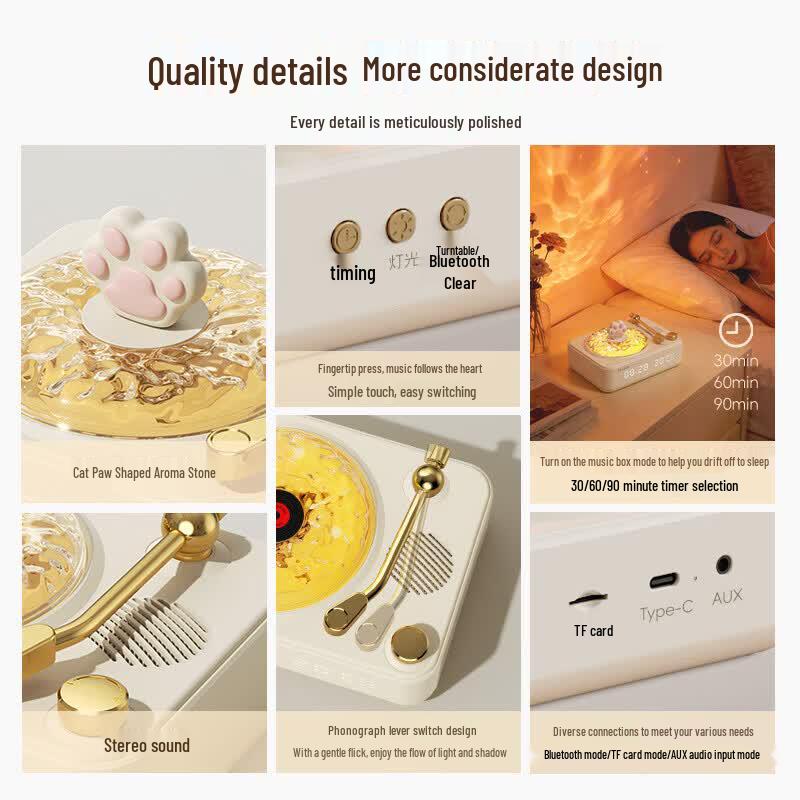 Lenovo 6-in-1 Multifunction Sleep Speaker & Aromatherapy Gift (CN Version)