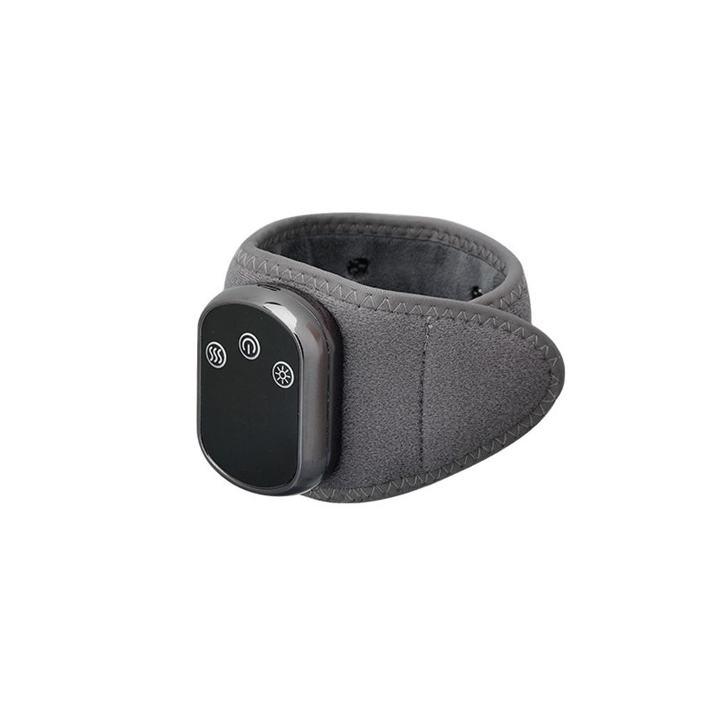 NEW Electric Wrist Massager 5 Levels Compression 3 Vibration Modes Hand Pain Relief Carpal Tunnel Support
