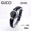 Used GUCCI Gucci 2040L Ladies Watch New Strap External Working Black