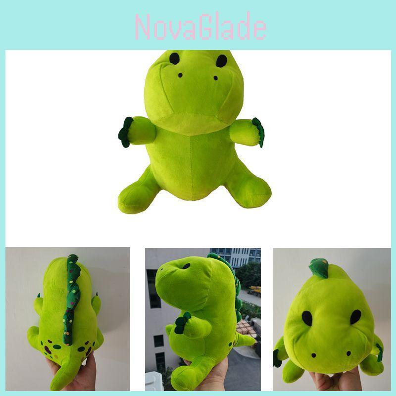 Adorable Pickle The Dinosaur Plush Stuffed Animal For Kids 11.8 Inch Soft Toy