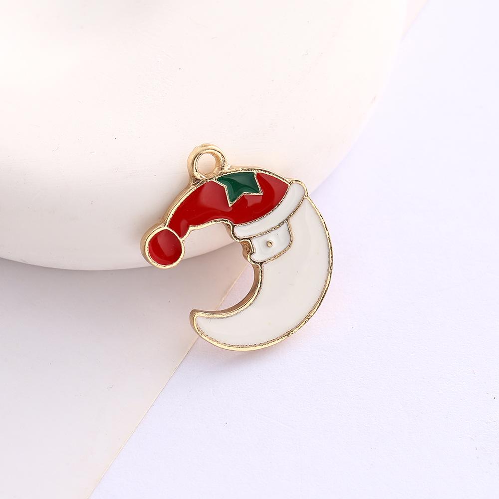 Alloy Drip Cartoon Santa Snowman Bells Diy Bracelet Pendant Pendant Accessories