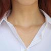 18K Gold Necklace with Screw Standard Size 40cm Chain,