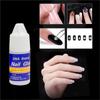 5Pcs Fast Drying Nail Art Glue Glitter UV Acrylic Rhinestones Press On Nails Strong Adhesive Nail Glue False Tips Manicure Tool