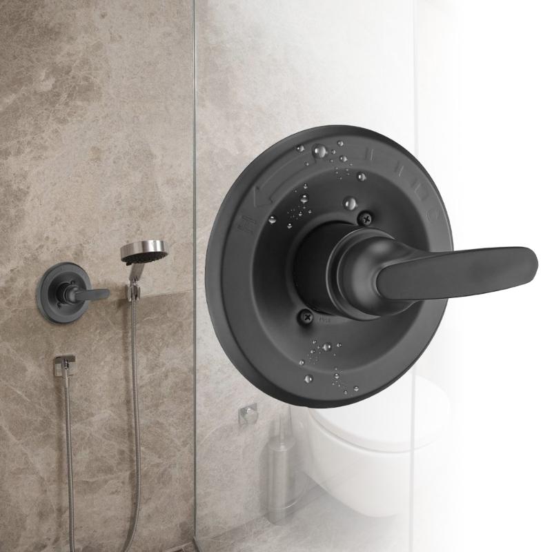 Upgrades Heavy Duty Shower Trim with Levers Handle & Temperature Indicates for Easy Adjustment & Universal Compatibility