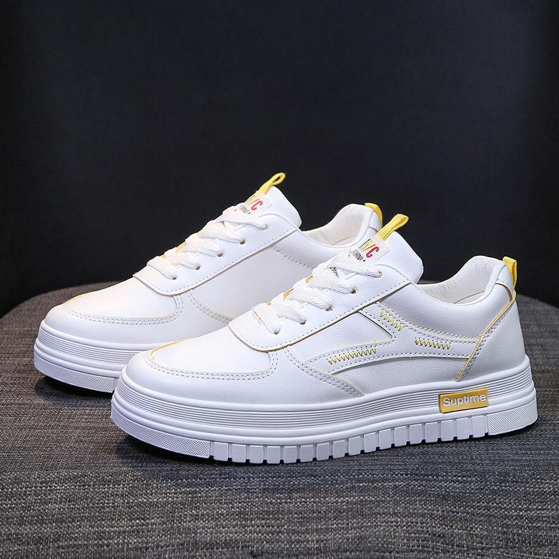 

Little White Shoes Women s 2025 New Autumn Single Shoes Versatile Korean Edition Student Shoes Children s Street Shoes Casual Flats 35 жёлтый