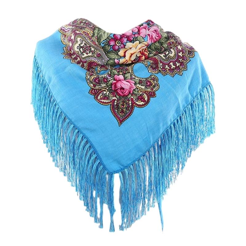 

Womens Fall Winter Scarf Ethnic Style Tassels Soft Warm Blanket Scarves Womens Shawl Wraps Large Scarf