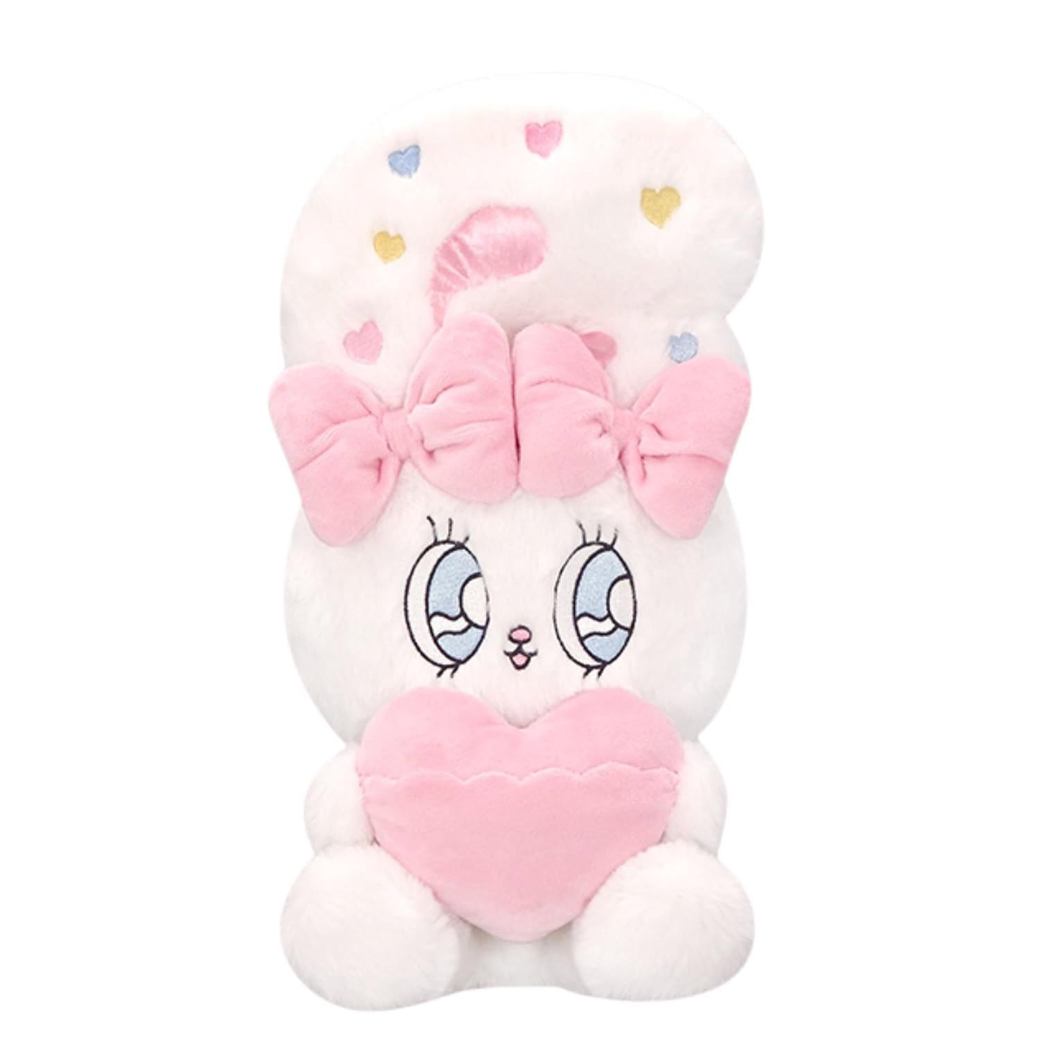 

Esther Bunny Heart Pocket Big Plush Toy approximately (2 types, 33cm) (Pink) розовый