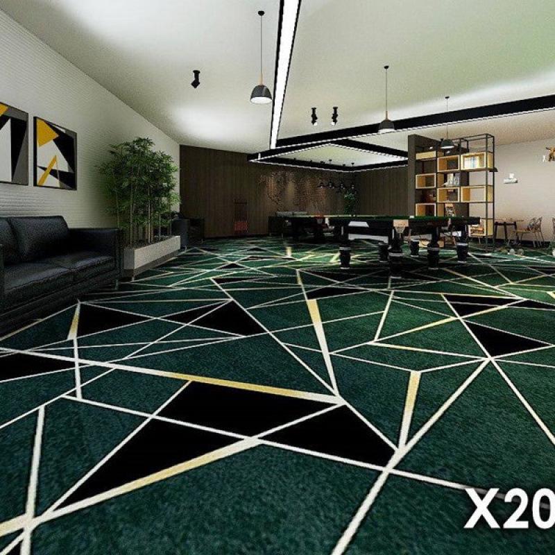 Luxury Printed Carpet for Hotel Billiard, Game, and Recreation Rooms – Wall-to-Wall Hallway and Private Room Flooring