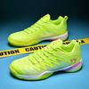 Breathable Knit Tennis Shoes Men Women Cushion Carbon Plate Sneakers Outdoor Badminton Shoes Non-slip Athletic Walking Shoes