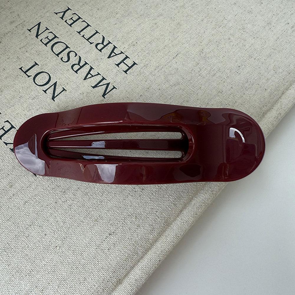Korean Acetic Acid Long Hair Clip Leopard Duckbill Clip Spoon Clip Spring Clip Womens Fashion Hair Accessories Headpiece