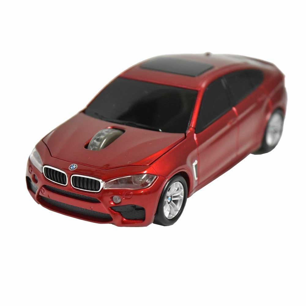 

BMW X6 M SUV Wireless Car max 1750dpi BM-X6M-RE (Red) Mouse, 2.4GHz,