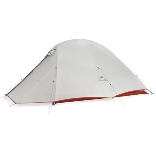 Naturehike Official Shop Tent Lightweight Solo Camping Mountaineering Freestanding Double Wall Vestibule Outdoor Dedicated Ground Sheet Included Bag 3