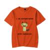 I Am Contaminated with Radiation Funny Cat Meme T-shirt Short Sleeve Men Women Vintage T Shirt Male O-Neck T Shirts