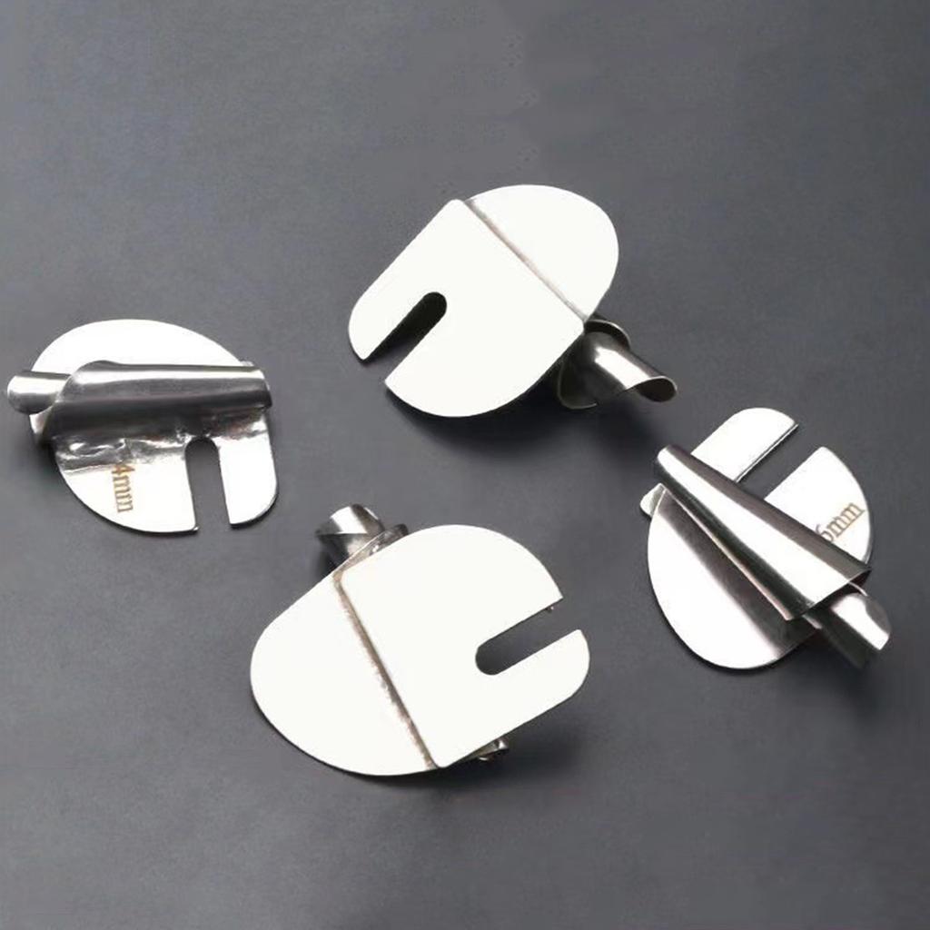 Stainless Steel Sewing Rolled Hemmer Foot 3mm-10mm Durable Sewing Machine Presser Foot DIY Crafts Hemming Puller