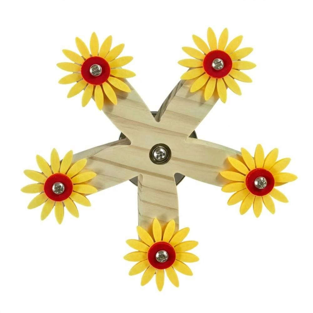 

Bite-Resistant Rotating Ferris Wheel With Bearings Bird Swing Toy Bird Cage Accessories 14cm/5.51in