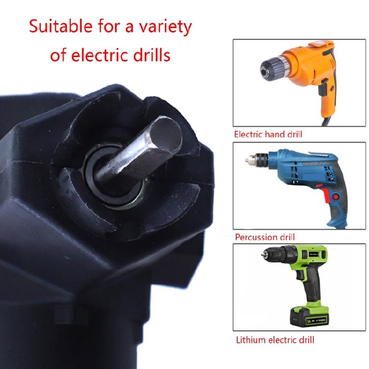 Rechtwinklige Bohrer-Verlängerung für Bohrmaschine, Bohrfutter-Adapter für Wandecken