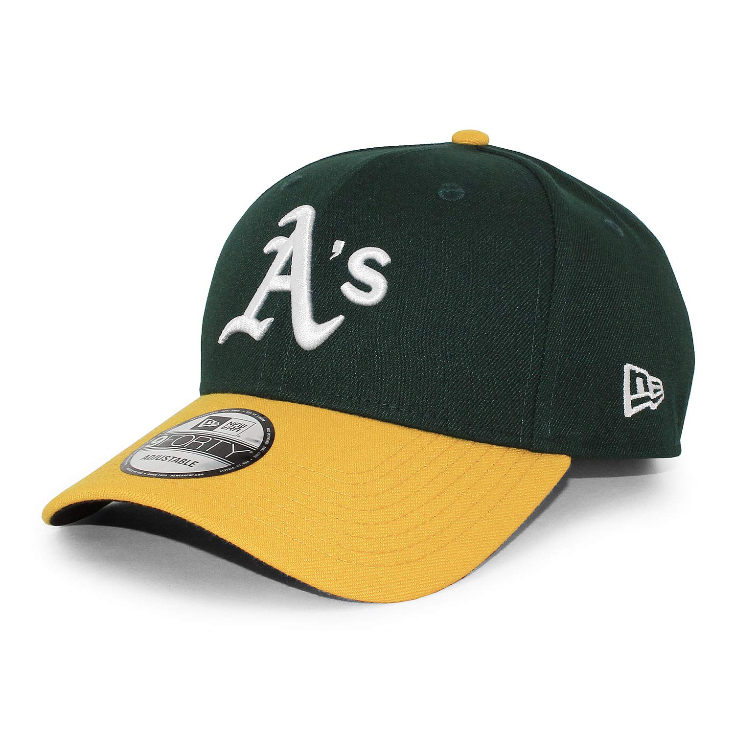 

[New Era] MLB [THE LEAGUE 9FORTY ADJUSTABLE CAP] Major League Cap 940 Hat MAJOR LEAGUE Low Profile (OAK Athletics (Home)-OAK ATHLETICS (HOME)-) [Used]