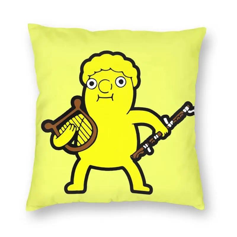 Prinzessin Bubblegum und Marceline Kissenbezug Cartoon Adventure Time Bodenkissenbezug für Auto Cooler Kissenbezug Dekoration