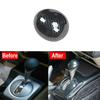 Capac Ornamental Cap de Manetă Schimbător de Viteze Stil Fibră de Carbon Pentru Honda Civic 2006-2011 Capac Ornament Manetă Schimbător Modificare Interioară