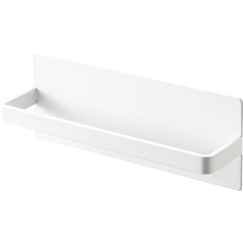 Yamazaki Tower Magnetic Kitchen Towel Hanger, White, Approx. W16.5 x D4 x H6cm, Easy to Install with Magnet, Model 3648